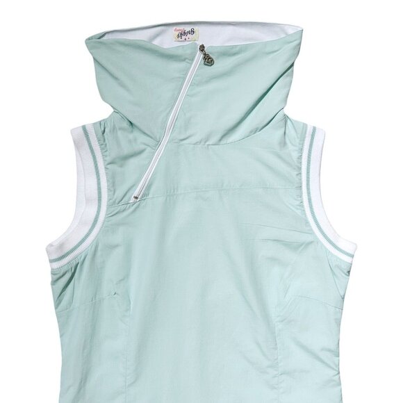 90s vintage groggy raver dress asymmetrical nylon futuristic y2k club kid. - Picture 2 of 7